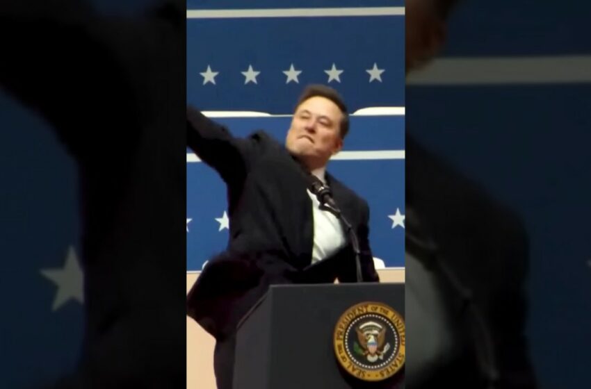  Elon musk hitler salute full video