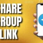 how to share telegram group link