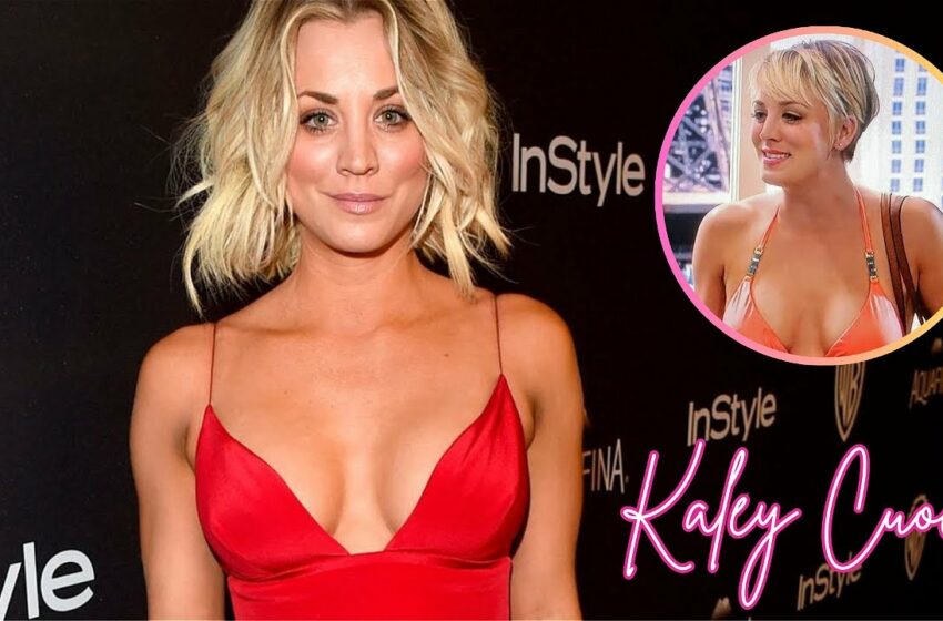  Kaley cuoco transparent bikini video