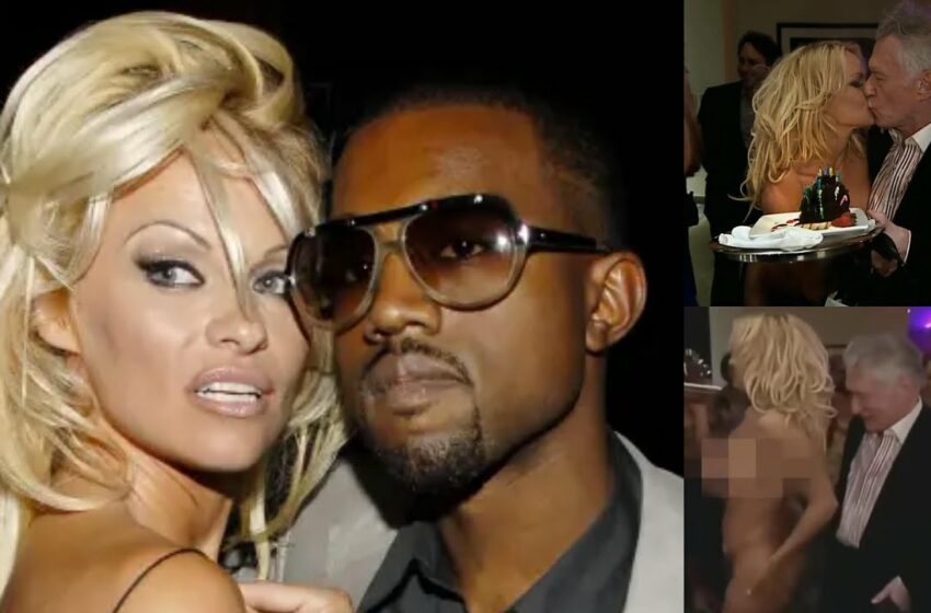  Kanye West puzzles fans by posting graphic video of Pamela Anderson