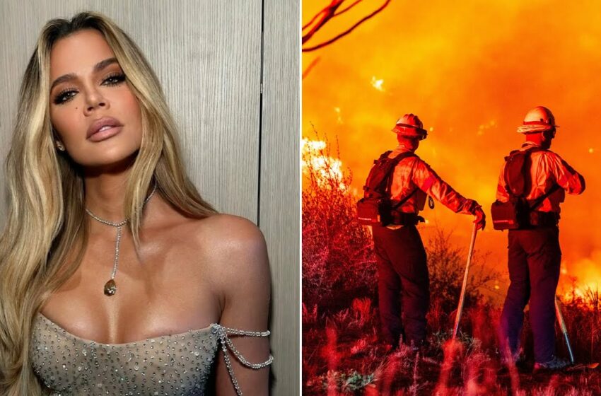  Khloé Kardashian thanks Heroic First responders as devastation wildfires in LA