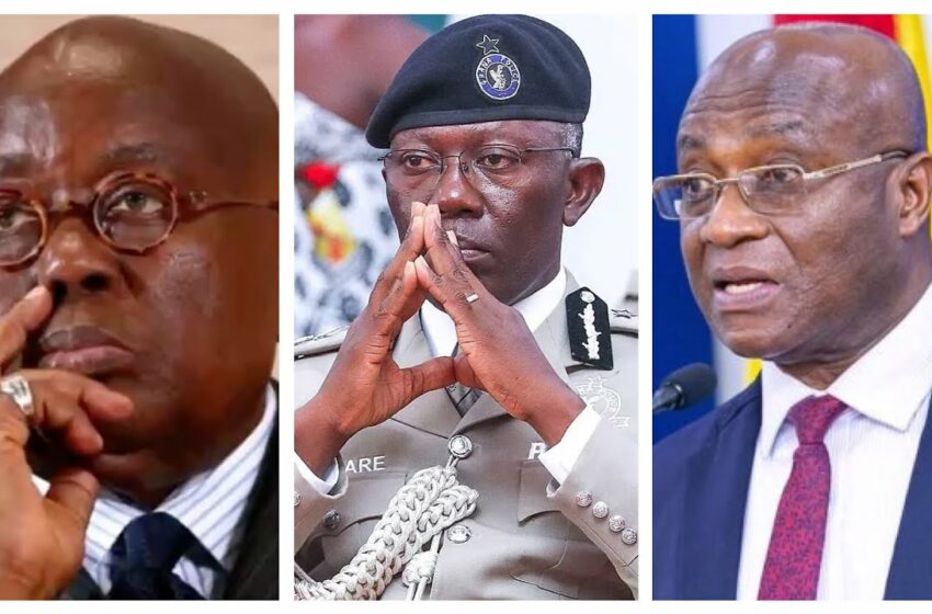  Leaked video of Kyei Mensah and IGP F!ght & Snub Nana Addo