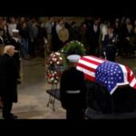 michelle obama jimmy carter fune