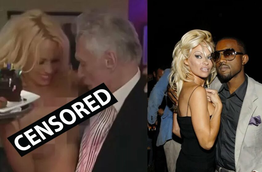  pamela anderson kanye west leaked video