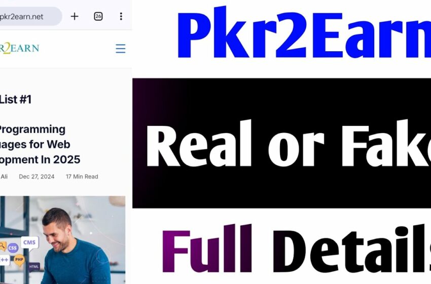  pkr2earn viral video