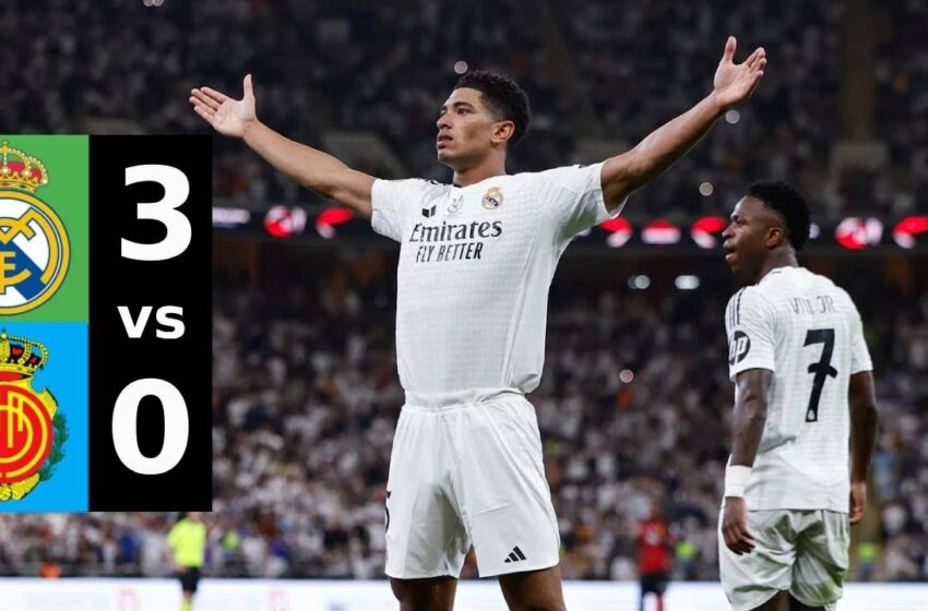  Real Madrid vs. RCD Mallorca: 3-0 Highlights