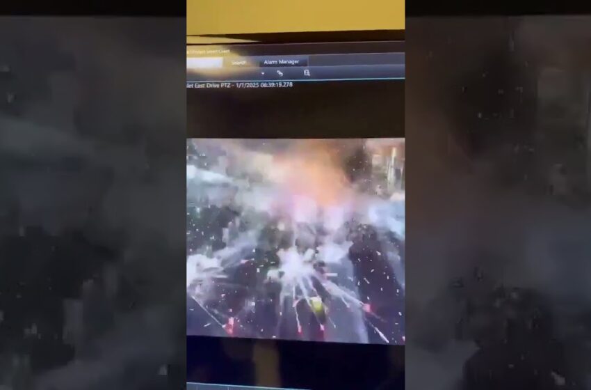  Tesla cyber truck explosion at trump tower