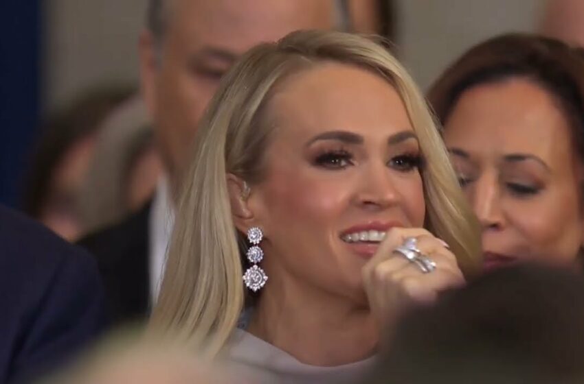  Video : carrie underwood at Trump inauguration 2025