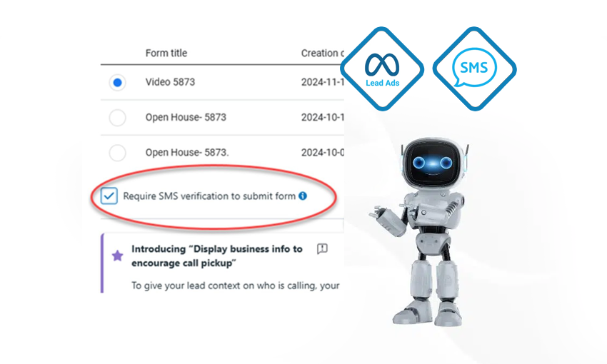  Meta Lead Ads: SMS Verification Feature