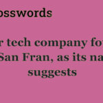 Major tech company founded in san fran