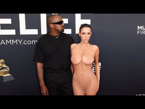  Bianca censori grammys outfit full video