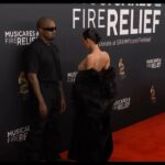 bianca censori at grammys video