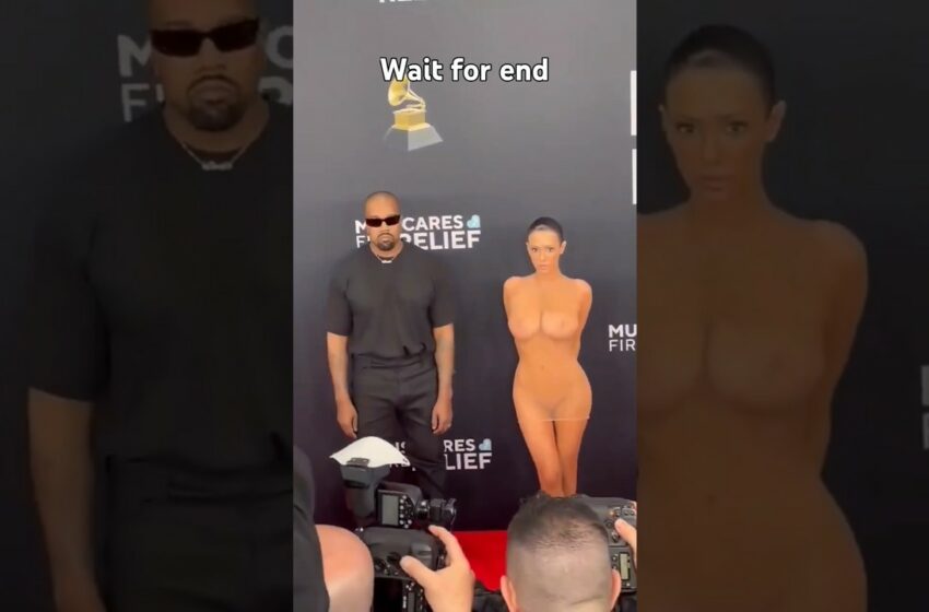  Kanye West came to the 2025 Grammys with his naked wife Bianca Censor