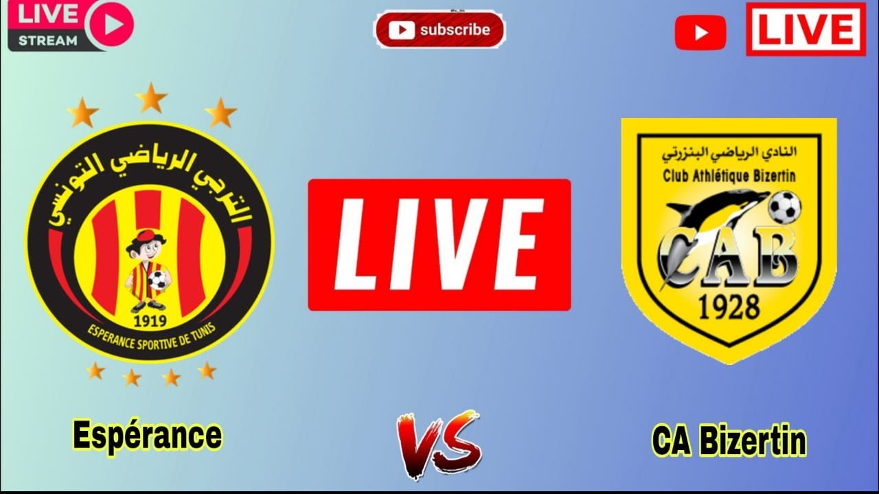 cab vs es tunis match en direct