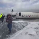 delta airlines plane crash at to