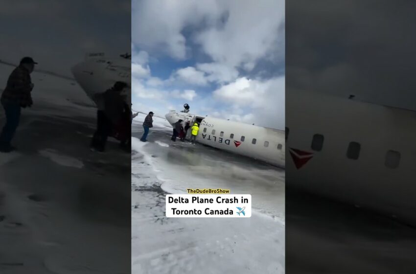 Delta plane crash in Toronto Canada