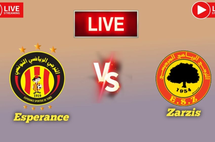 ES Tunis vs Zarzis en direct