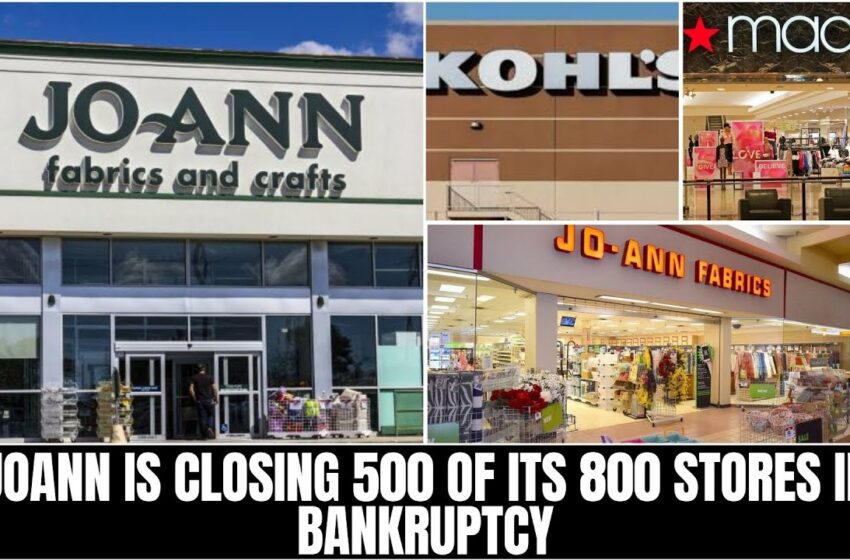  joann fabrics stores closing