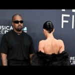 kanye bianca grammys video