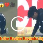 rachin ravindra injury full vide