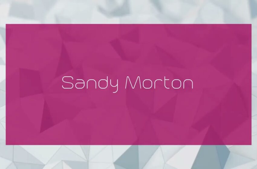  sandy morton singer song