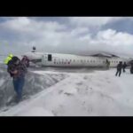 toronto plane crash video