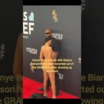 watch bianca censori grammys out