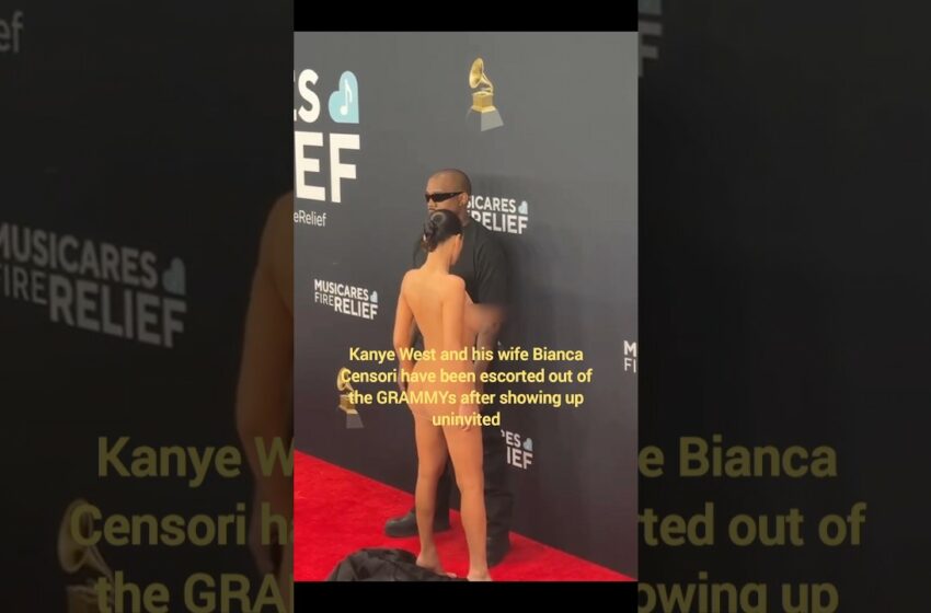  Watch Bianca censori grammys outfit video