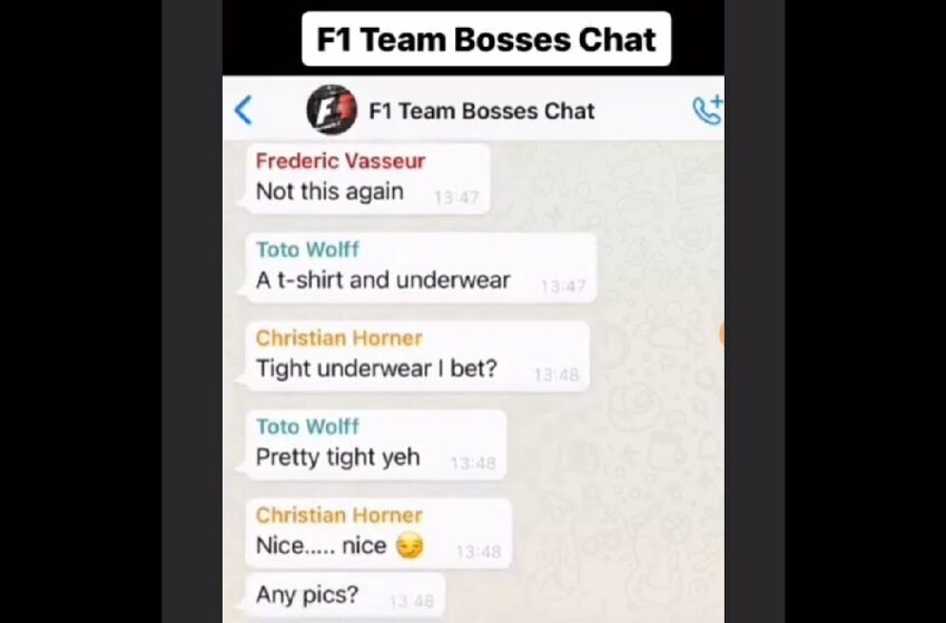  christian horner texts leaked