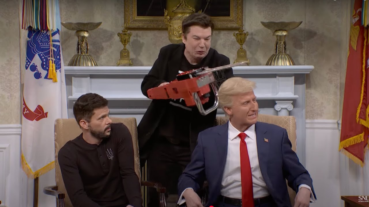 snl trump zelensky video