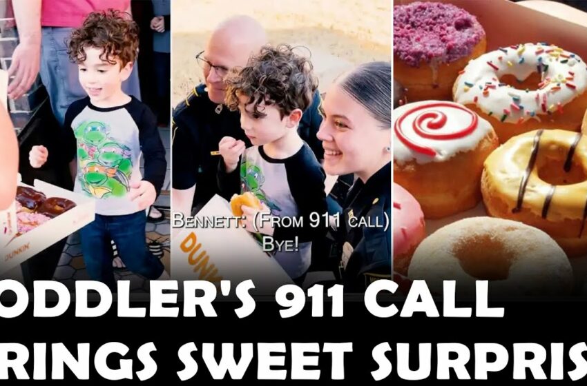  Toddler Calls 911 For Doughnuts full video