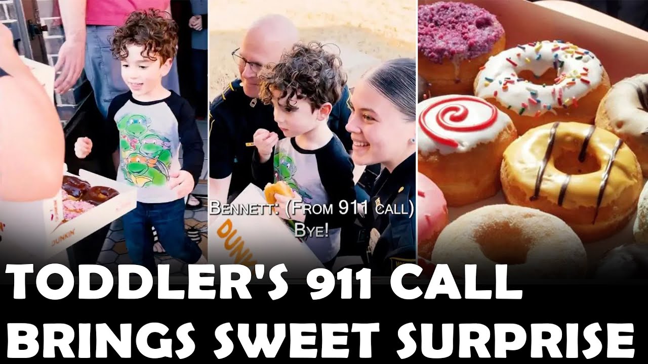 toddler calls 911 for doughnuts