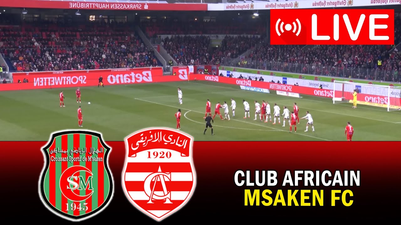 Club Africain Vs Usbg Live Match Club Africain En Direct GMBX