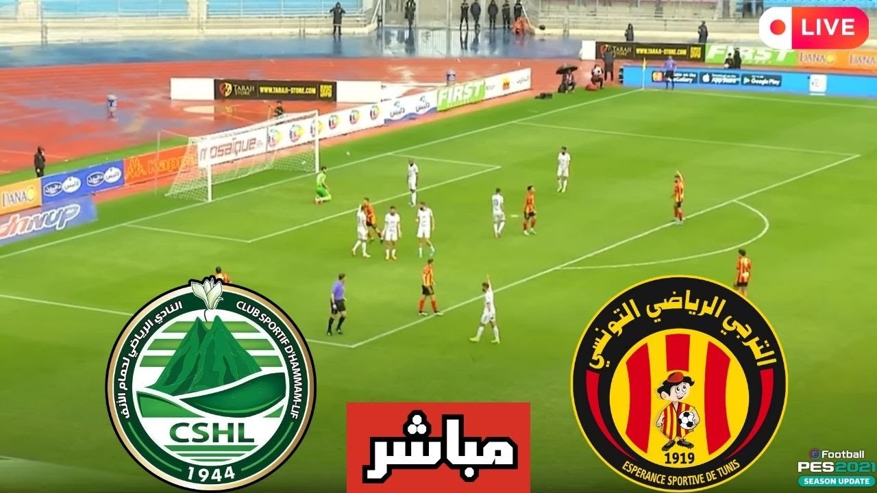 cs hammam lif vs est match en di