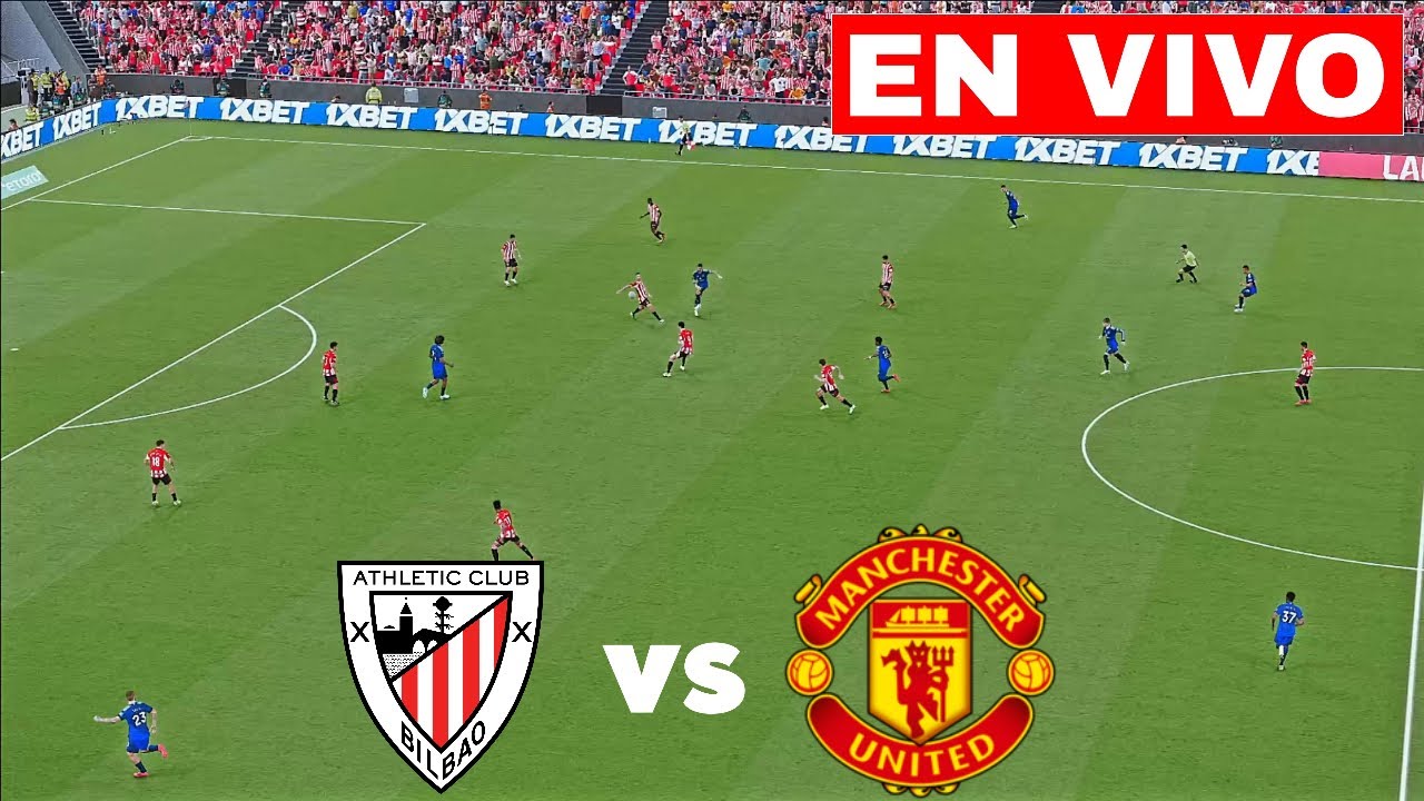 athletic club vs man united live
