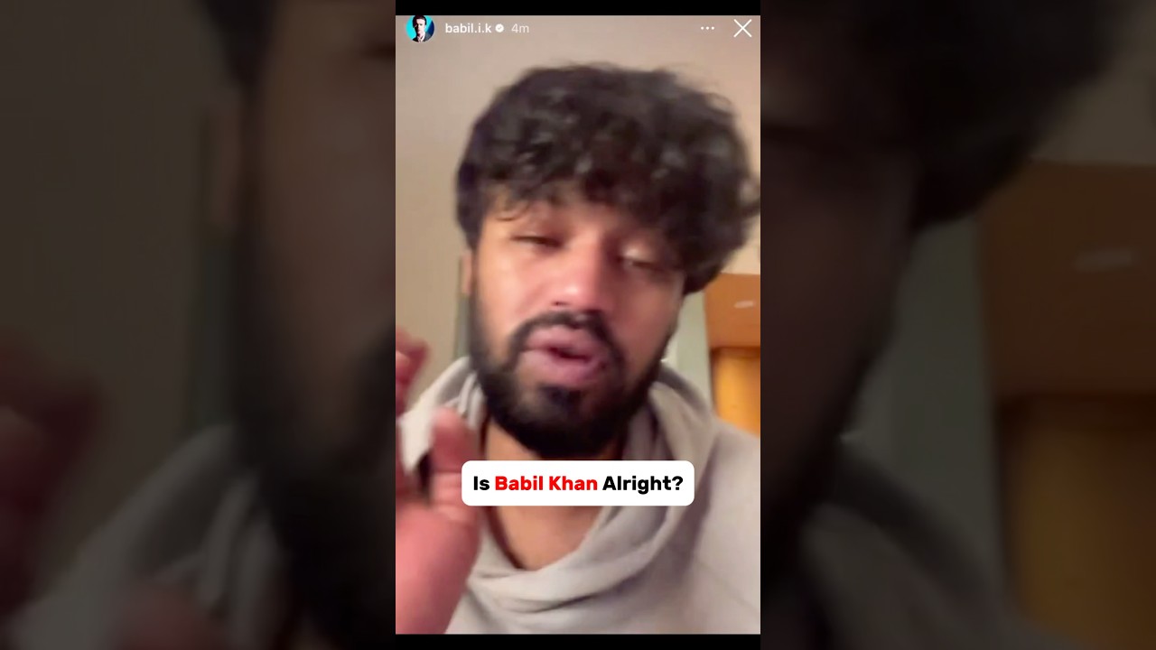 babil khan viral video