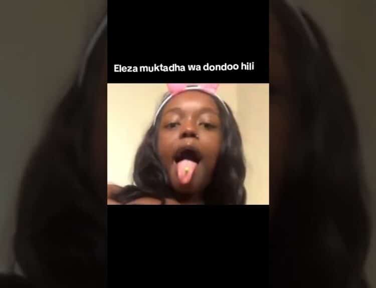 alicia kanini leaked video