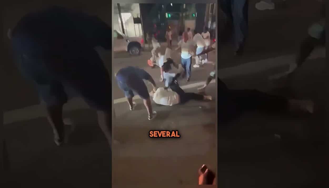 cincinnati brawl viral video