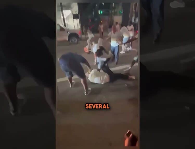cincinnati brawl viral video