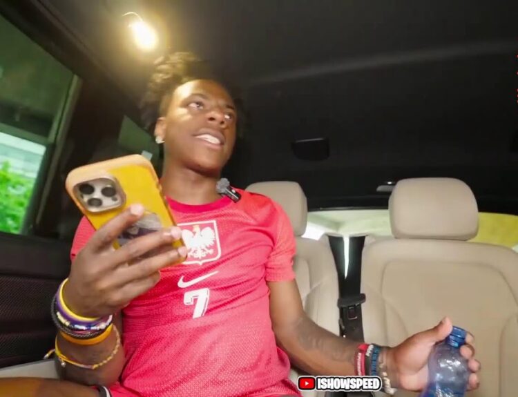 ishowspeed irl stream in poland