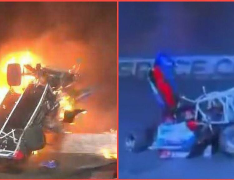 stewart friesen crash video