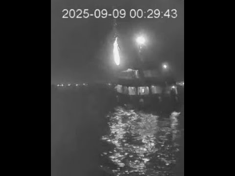 drone sur un bateau de la flotti