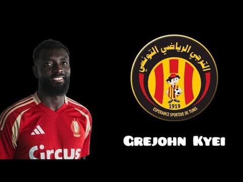 grejohn kyei signe officiellemen
