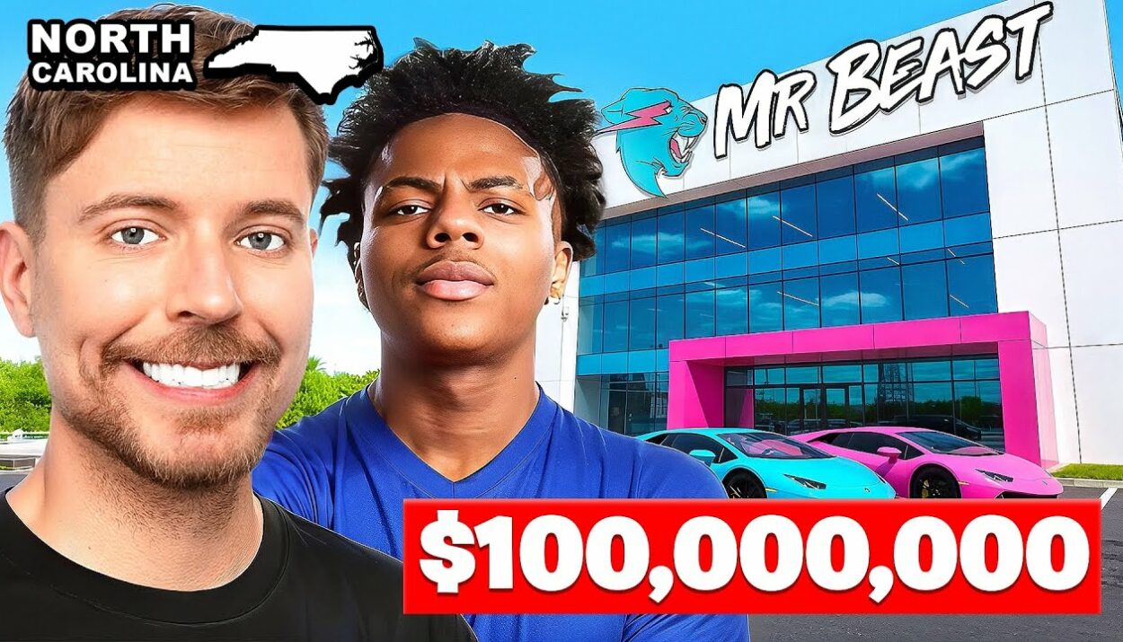 inside mrbeasts 100000000 mega s
