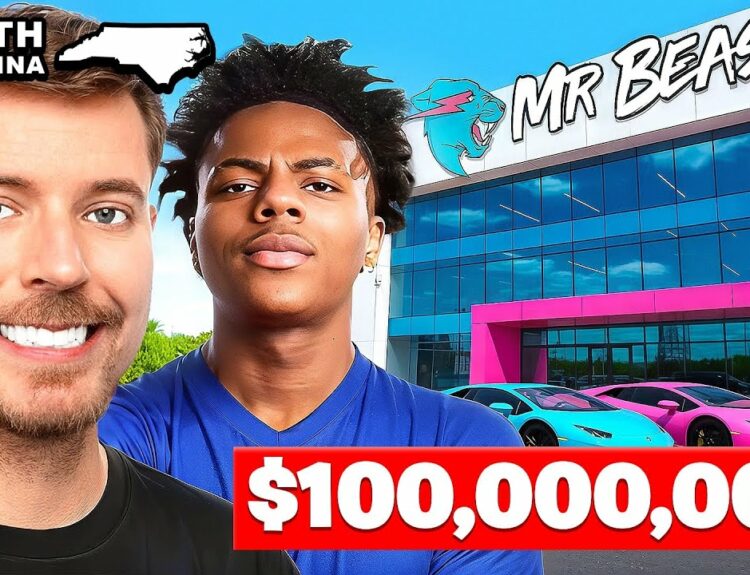 inside mrbeasts 100000000 mega s