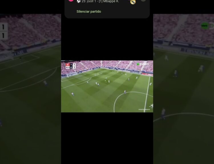 mbappe goal for real madrid vs a