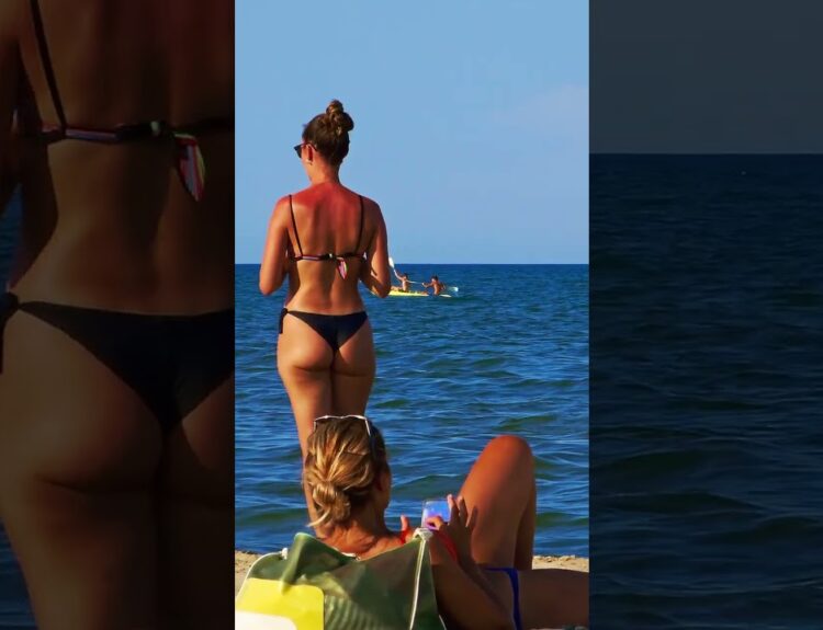 rimini beach video