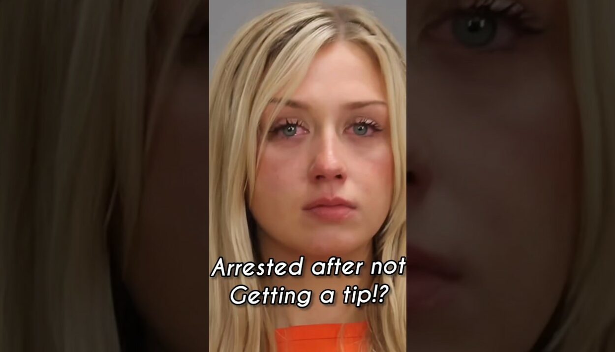 olive garden waitress arrested v