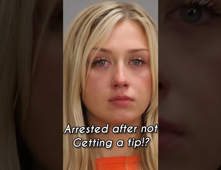 olive garden waitress arrested v