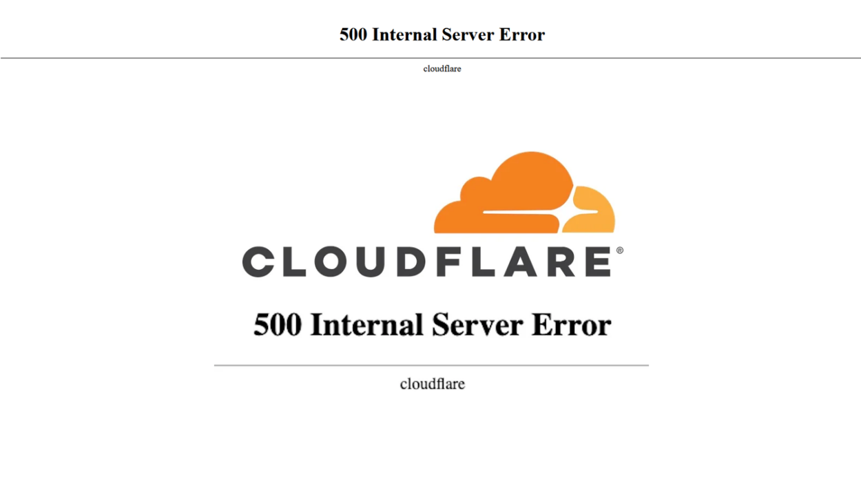 ENCORE UNE PANNE géante de Cloudflare : LinkedIn, Canva, etc.